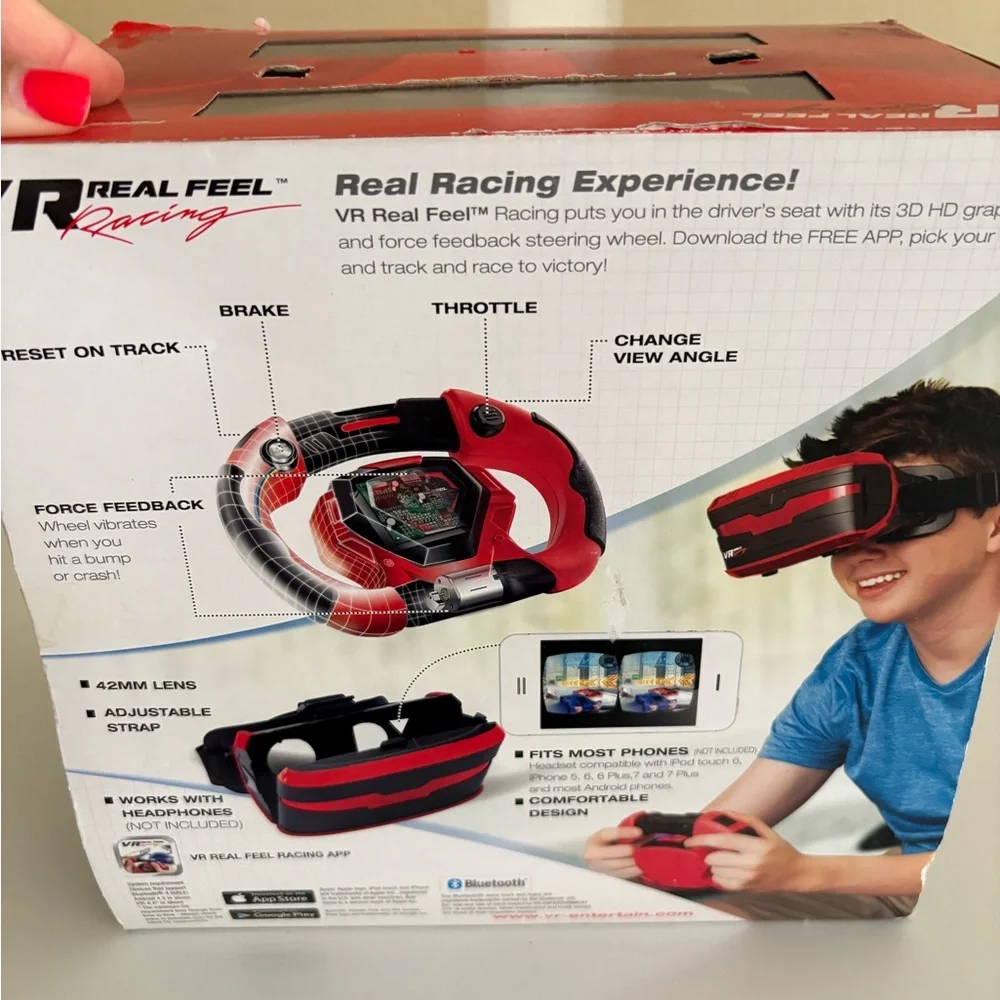 Racing 3D Reality Simulator - Black and Red